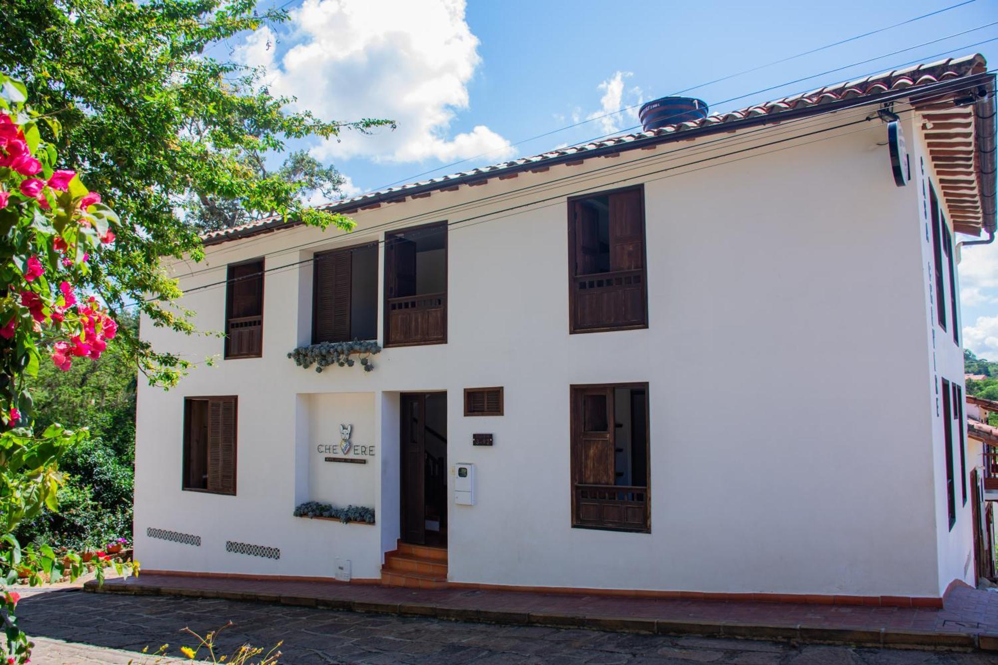 Casa Chevere Hostel Boutique Barichara Buitenkant foto
